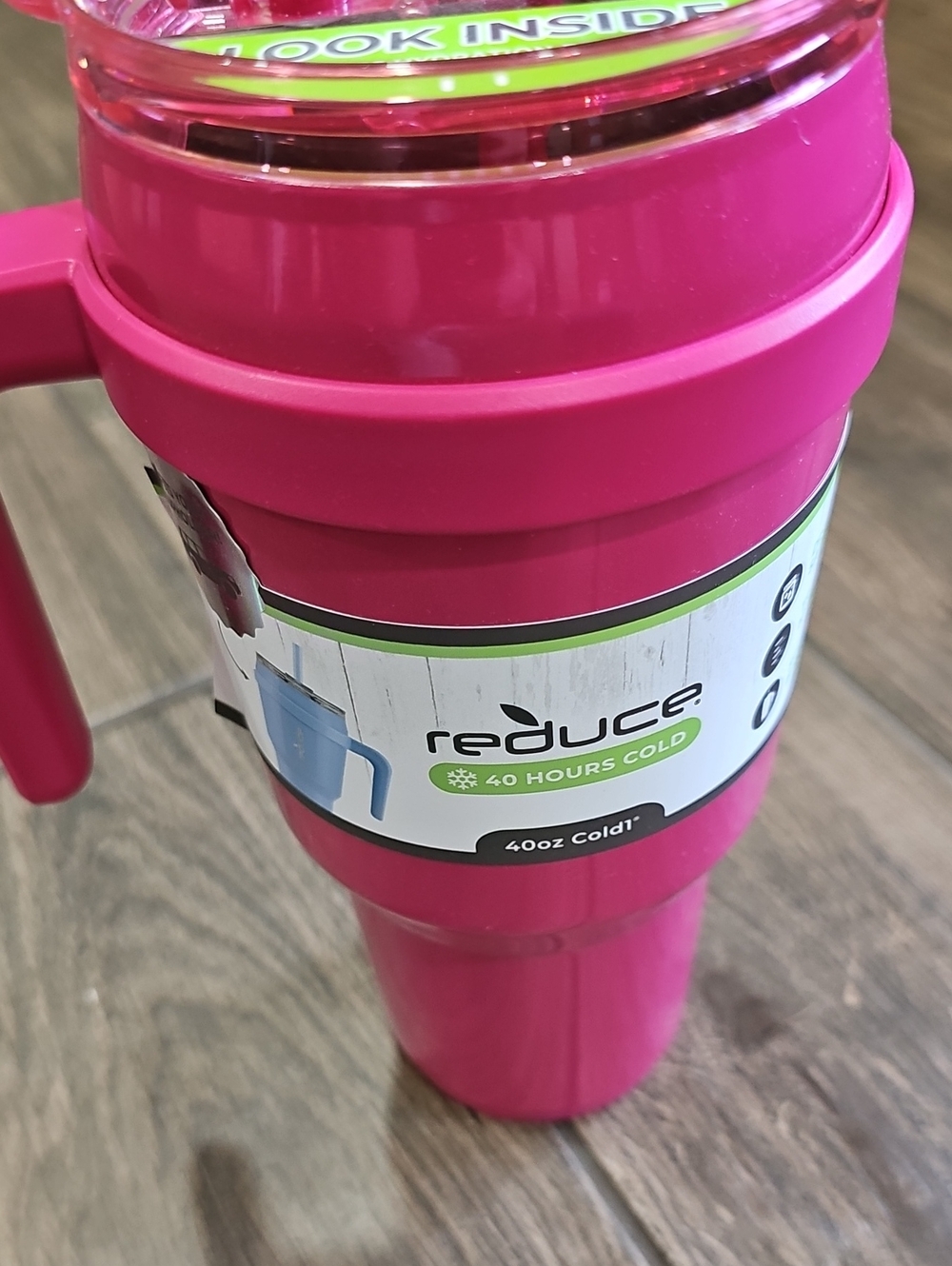 Reduce Insulated Tumbler Cup - Pink & Blue Set - Picture 2 of 6